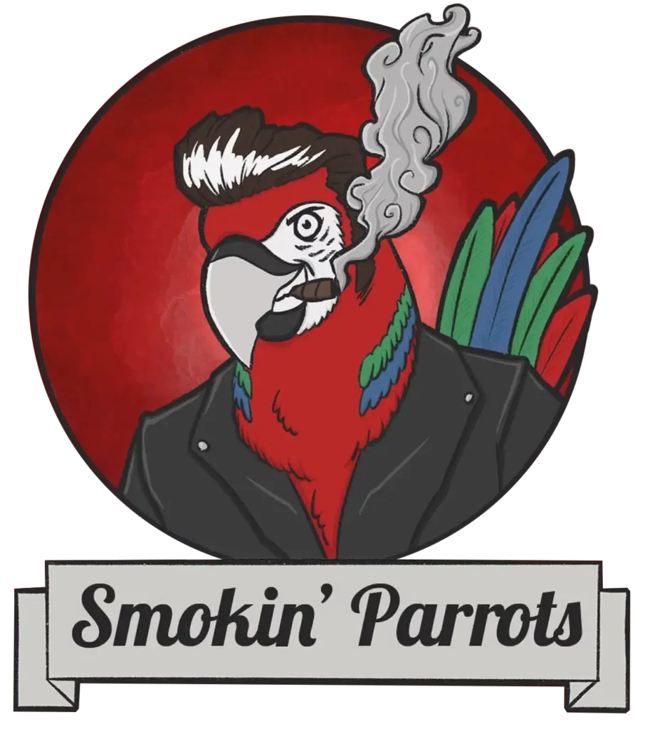 Smokin' Parrots Linktree Logo
